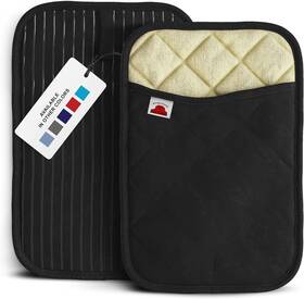 Merch 313039151156 Silicone Pot Holders Heat Resistant Kitchen Protectors For Hot Pans And Baking