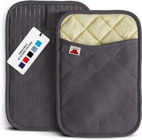 Merch 711181135725 Silicone Pot Holders Heat Resistant Kitchen Protectors For Hot Pans And Baking