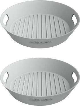 Mesadea 313036963974 Silicone Air Fryer Liners-reusable Heat Resistant Food Safe Bowl/pot Fo