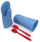 Mevol Oven Mitts Silicone Heat-resistant Kitchen Baking Glove Mitt Potholder 1 190073556419