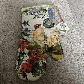 Michel Design Works 608666727486 Farmers Market Cotton Kitchen Oven Mitt
