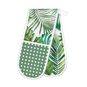 Adom336 Michel Design Works Nwt Double Oven Glove/mitts - Palm Breeze
