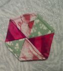 Item5939 Microwave Fabric. Cotton Sunglasses. Pink Potholder. Coaster Pigs