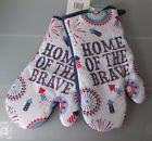 Midwood Home Of The Brave Oven Mitts Set 2 New Nwt 322512051630