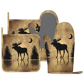 Mifsoiavv 783430416275 Rustic Elk Moose Deer Forest Pine Tree Moon Design Oven Mitts And Pot Holders Mifsoiavv 783430416275 Rustic Elk Moose Deer Forest Pine Tree Moon Design Oven Mitts And Pot Holders