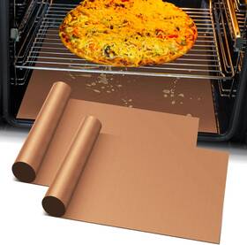 X15.7 Mimekitchen 445028350349 Oven Liners For Bottom Of - 2 Pack Large Heavy Duty Mats 23.6 Inch Non-s