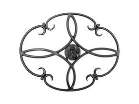 Minuteman International 719908110963 Clover Wrought Iron Trivet