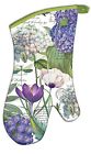 Aom209 Mitt Hydrangea Baking Design Works Oven Michel - Cooking Kitchen