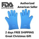 Mitts-5 Silicone Gloves Bbq Grill Resistant Cooking Oven Heat Fingers Baking
