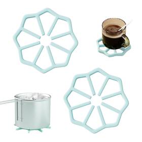 Miupoo 702886031337 Silicone Heat Resistant Pot Matsvariable Size Padshousehold Non Slip