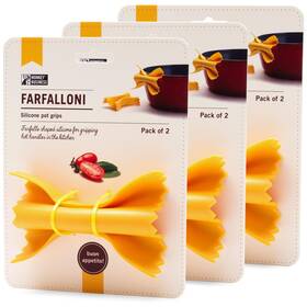Mb6944 Monkey Business Farfalloni-shaped Pot Holders Pack Of 3 For Kitchen Cookware