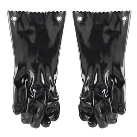 40111y Mr. Bar-b-q Insulated Bbq Gloves Lightweight Flexible Durable Waterproof Rubber