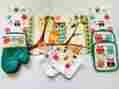 Ms25-041-998-36 Kitchen Mainstays 15 Pc Woodland Owl Linen Set W 8 Matching Placemats Reversible Nwt 073558713432