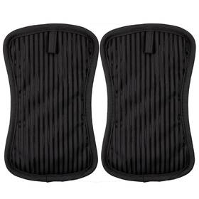 26025-2308 Mu Kitchen Silicone Potholder Set Of 2 Onyx