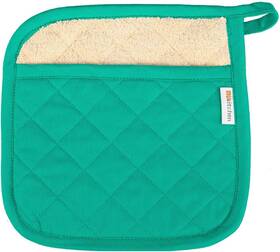 Mu Kitchen 811700010219 Mukitchen 100% Quilted Cotton Pot Holder 9 By Inches Surf