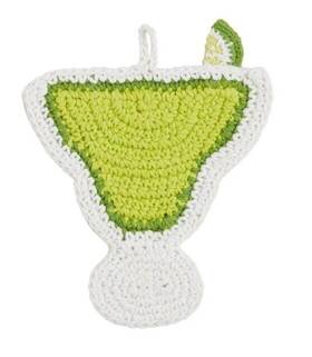 41170094m Mud Pie Margarita Crochet Trivet Oven Baking Pot Holder Fiesta New