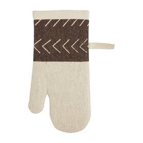 Mud Pie 718540839720 Brown Cloth Pot Holder 11 1/2 Inch X 5 1/4