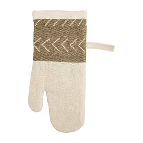 Mud Pie 718540839744 Taupe Cloth Pot Holder 11 1/2 Inch X 5 1/4