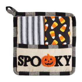 Mud Pie 718540948415 Towel Pot Holder Spooky 8 Inch X 12