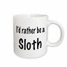108316 Mug 2 New Id Rather Be Sloth Ceramic Taxfree 849995015978