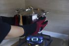 Mxblkrdxl Mingxuan Extreme Heat Resistant Bbq Gloves Silicone Studded Oven