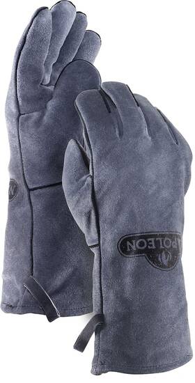 Napoleon 629162621474 Bbq Grill Accessory - Genuine Leather Gloves 62147 Grey Lea