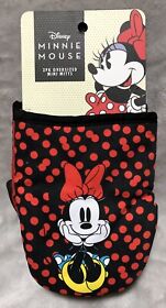 New Disney Minnie Mouse Pair Oversized Mini Oven Mitts Gloves