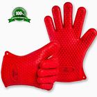 New Heat Resistant Silicone Gloves For Grilling Bbq Pot Holder Mitts Waterpoof 731236217428