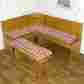 Nk4314red Applegate Breakfast Nook Cushion Set Plaid Red Corner Padding Bench Dining Seat Table New 098198824713