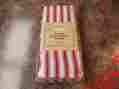 Nl-bwt-8r Nouvelle Legende Lot Of 8 Red Striped Basket Weave Towels New In Package