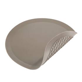 No 078915065773 Circular 12 Inch Multi-purpose Sustainable Silicone Mat Gray