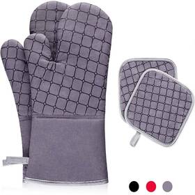 No 664958550576 Oven Mitts And Pot Holders 500 Heat Resistant Mitt