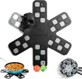 Nomadchef 445021684663 Dual-use Silicone Pan Protectors For Stacking And Trivets Hot Dishes Silicon