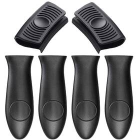 Noonebutyou 190373078109 6pcs Silicone Pot Pan Handle Sleeve Cast Iron Covers Dishwas