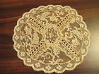 Invn-n30 Normandy Doily Table Boudoir Lace Mat Antique Vanity Center Net French