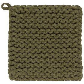 Hph1546d Now Designs Knit Potholder Olive Branch