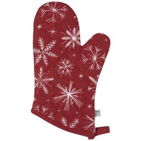 Nom2410d Now Designs Classic Oven Mitt Snowflakes
