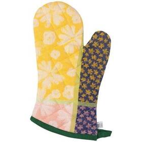 Nom3393d Now Designs Jacquard Oven Mitt Full Bloom