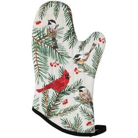 Nom3597d Now Designs Oven Mitt Birds And Boughs