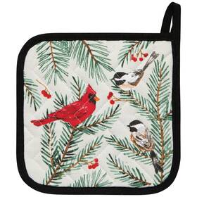 Nph3598d Now Designs Potholder Birds And Boughs