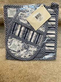 563-62 Nwt Newport Potholder Blue Plaid Quilted Cotton Park Designs Kitchen Set 2