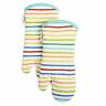 O2013859tdfi Town Country Living Tropical Stripe Oven Mitt Set