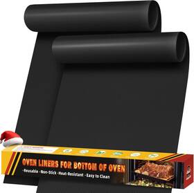 Oven64 Oaz 445047867835 2 Pack Oven Liners For Bottom Of 17 Inch X25 Heavy Duty Non-stick Liner