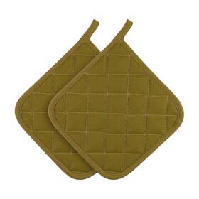 Oceanssh 731199568308 Thermo Heatresistant Pot Holders 2 Pieces Superior Protection Stylish Design