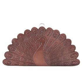 Old Dutch International 045642215504 Antique Copper Inch Peacock Trivet 12 X 6