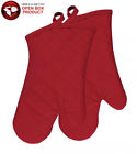 13017-s2 Om Kaf Home Chefs Oven Mitts Cherry Set Of Machine