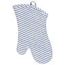 Om36290 Kaf Home Metro Stripe Oven Mitt Blue 844260036290