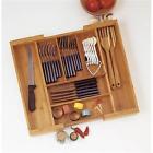 Organizer Lipper Flatware 8872 Expandable 026914887209 Bamboo