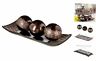 Ort-44389 Dublin Home Decor Tray And Orbs Balls Set Of Coffee Ort-44389 Dublin Home Decor Tray And Orbs Balls Set Of Coffee