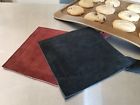 Ovn-suede-blk-p Mack Black Clove Suede Trivet Oven Mitt Potholder 711841581480